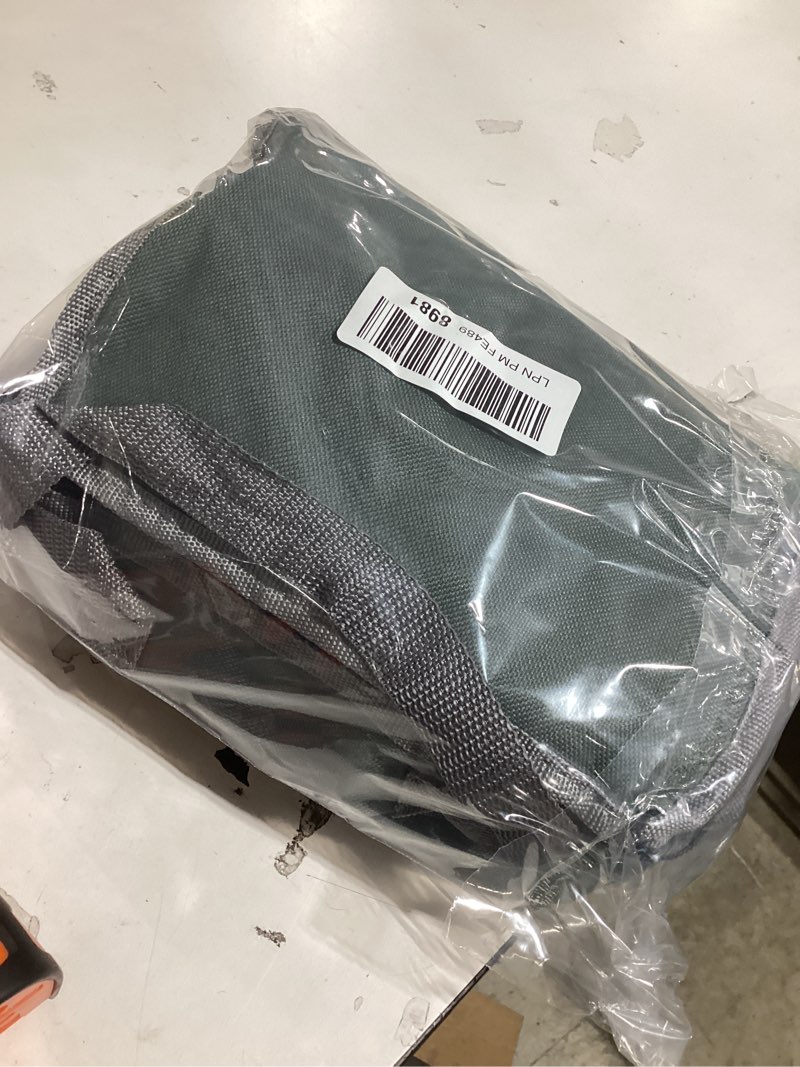 Condition photo showing Good Condition for Electric Heated Lunch Boxes Adults: 80W Electric Lunch Box Food Heated 12/24/110V 1.5L Heatable Lunch Box for Car/Truck/Office Leak-Proof Stainless Steel Container, Fork & Spoon, Bag (Grey+Green)