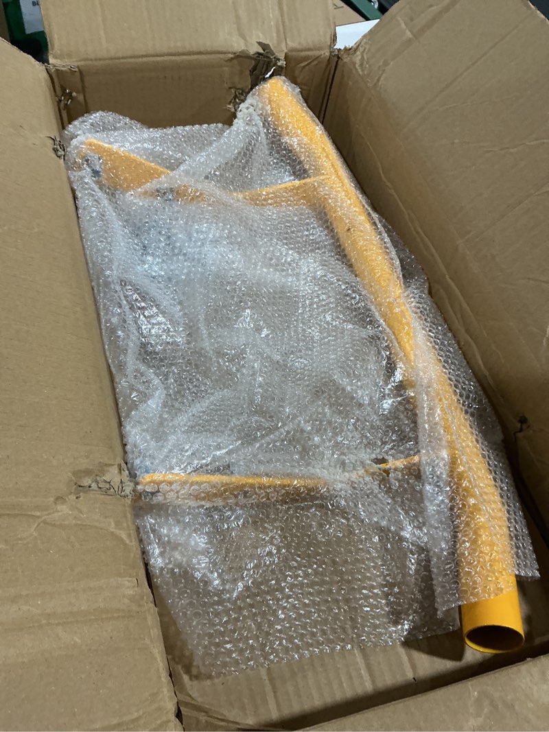 Condition photo showing Good Condition for 19a30020100 heavy-duty yellow front bumper fit for cub cadet xt1 xt2 50 gx54 st54 lx54 lx50 683-05155-4021