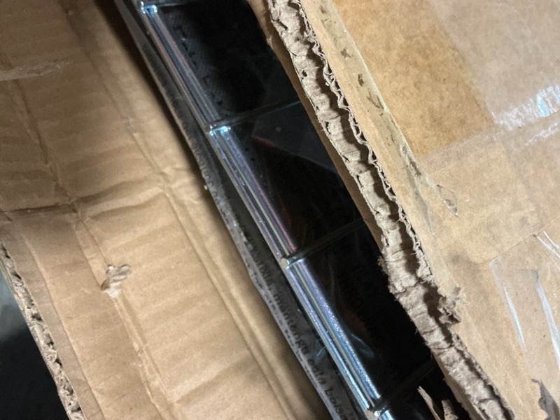 Condition photo showing New/Like New for 41.7" live animal traps cage with cover, large foldable humane animal trap for stray cats, raccoons,foxes,coyotes,bobcat,squirrel, skunk, mole, groundhog, armadillo, rabbit with pedal triggers 41.7" trap cage+upgrade black cover