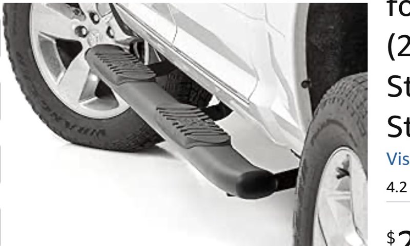 Rough Country Oval Nerf Step, unknown car make 