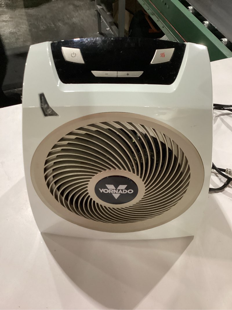 Condition photo showing Good Condition for *Not Tested* Vornado AVH10 (2025) Space Heater for Home, Fan Only Option, Digital Display with Adjustable Thermostat, Advanced Safety Features, Auto Climate Control, Whole Room Electric Heater for Indoors, White AVH10 (2025 Model)