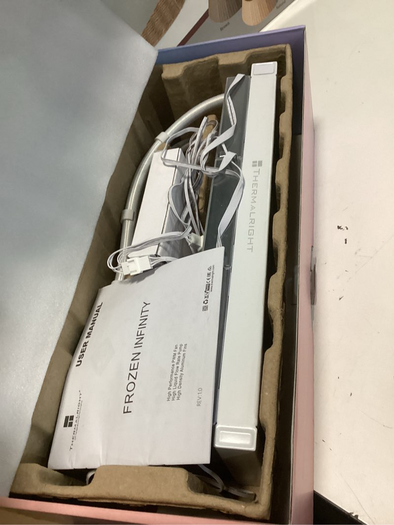 Condition photo showing Good Condition for Thermalright Frozen Infinity 360 White AIO ARGB CPU Liquid Cooler for Desktop - 2000RPM PWM Fans, for AM4/AM5 & Intel LGA1150/1151/1200/2011/1700/1851