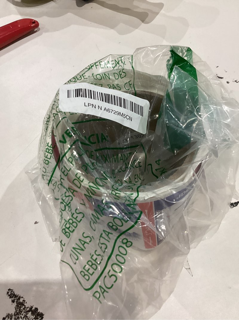 Condition photo showing item condition for musselbound® adhesive tile mat - mini roll - easy installation for small and tight spaces. the clean, easy, no-stress way to install wall tile
