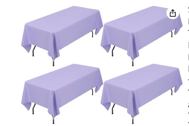  Showgeous 12 Pack Table... Parties Banquet Dining