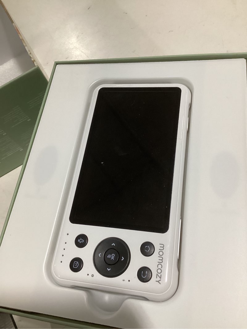 Condition photo showing Good Condition for momcozy smart wifi baby monitor with camera and audio, 5" 1080p screen with wall mount, motion & cry detection, safe fence,clear night vision, 5000mah battery, 2-way talk, photo & video recording,bm04 bm04 with 1 camera