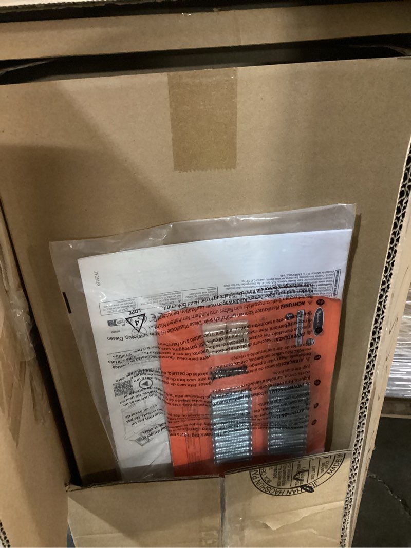 Condition photo showing Good Condition for melissa & doug, fresh mart pretend grocery store, kids cash register with scanner, shelves, & conveyor belt, kids toys for girls & boys main