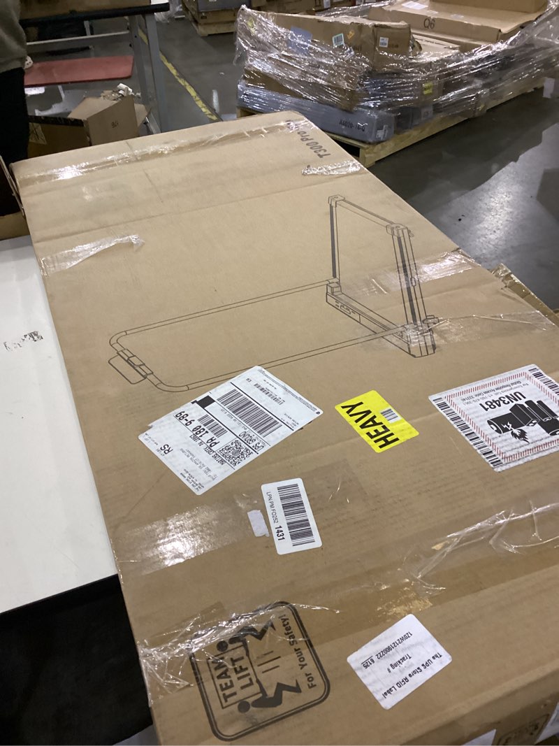 Condition photo showing Good Condition for Walking Pad with Handle Bar, Compact Portable Walking Pad Treadmills for Home/Apartment with Handles,3.0HP Small Electric Treadmill for Small Space, 0.6-7.6MPH, 350LBS