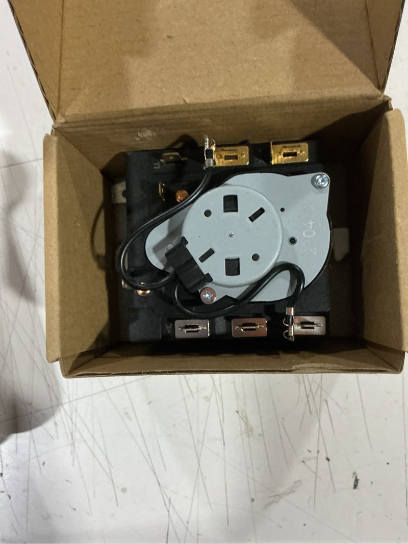 Condition photo showing Good Condition for we04x24550 dryer timer compatible with ge timer gtd42easj2ww gtd48easw0wb | 234d2377p004 replacement tmd14m30 we04x24549 tmd16m12 234d2377p003, gtd42easj1ww gtd42gasj2ww gtx42gasj2ww