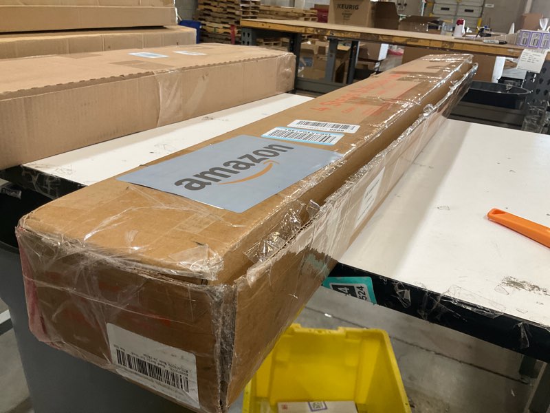 Condition photo showing Good Condition for hand rails for outdoor steps, 2-5 steps wrought iron handrails for outdoor steps, stair railing for porch, home, garden, indoor, staircase handrails for wooden, cement, brick, marble (4 steps)