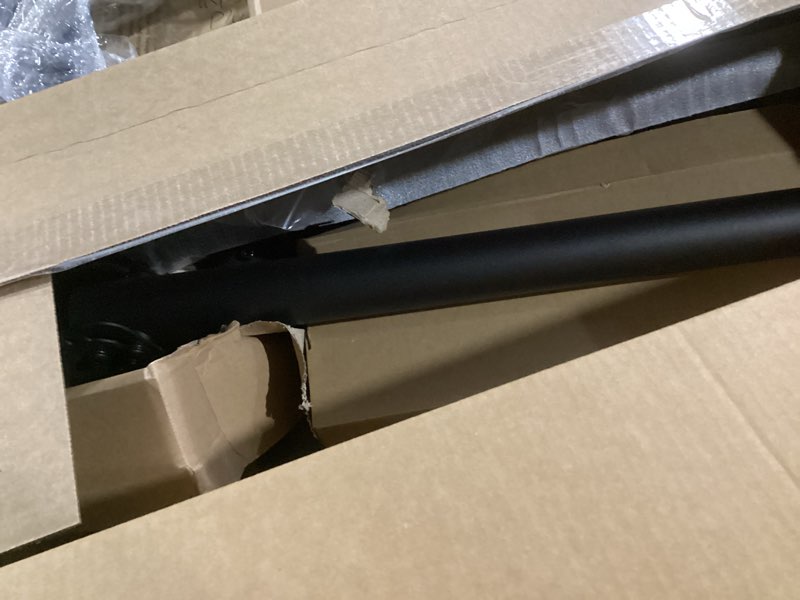 Condition photo showing Good Condition for Ceiling TV Mount for Most 43-86 Inch Screens, Heavy Duty Adjustable TV Bracket, Max VESA 600x400mm, Supports up to 132lbs, Fits Pitched/Vaulted Roof (Black)