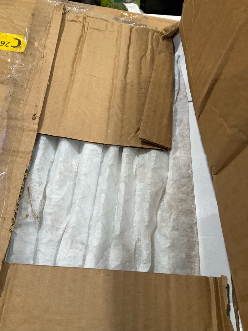 Condition photo showing As Is for amazon basics 14x20x1 air filter, merv 8 ac furnace filters, allergy control, electrostatic, removes dust pollen and lint, 6-pack (actual size: 13.75" x 19.75" x 0.75") 14x20x1 merv 8