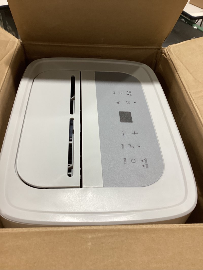 Condition photo showing Good Condition for waykar 5000 sq.ft 2025 energy star dehumidifier for home, basement, bedroom, bathroom, max 80 pint/d(standard 63 pint/d) with drain hose&water tank, ultra quiet(40 db), intelligent humidity adjustment 80 pints 5000 sq. ft.
