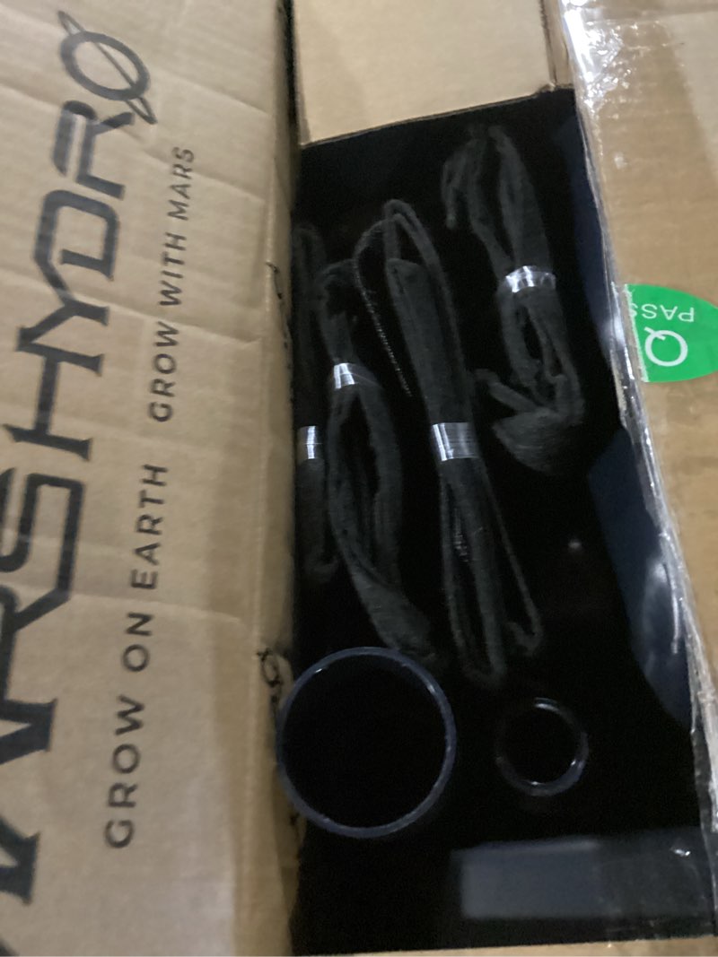 Condition photo showing Good Condition for mars hydro auto drainage system with water pump, 4 elevated runoff trays & 4-pack 5 gallon grow bags, plant drainage saucers for indoor plants grow tents 4pc