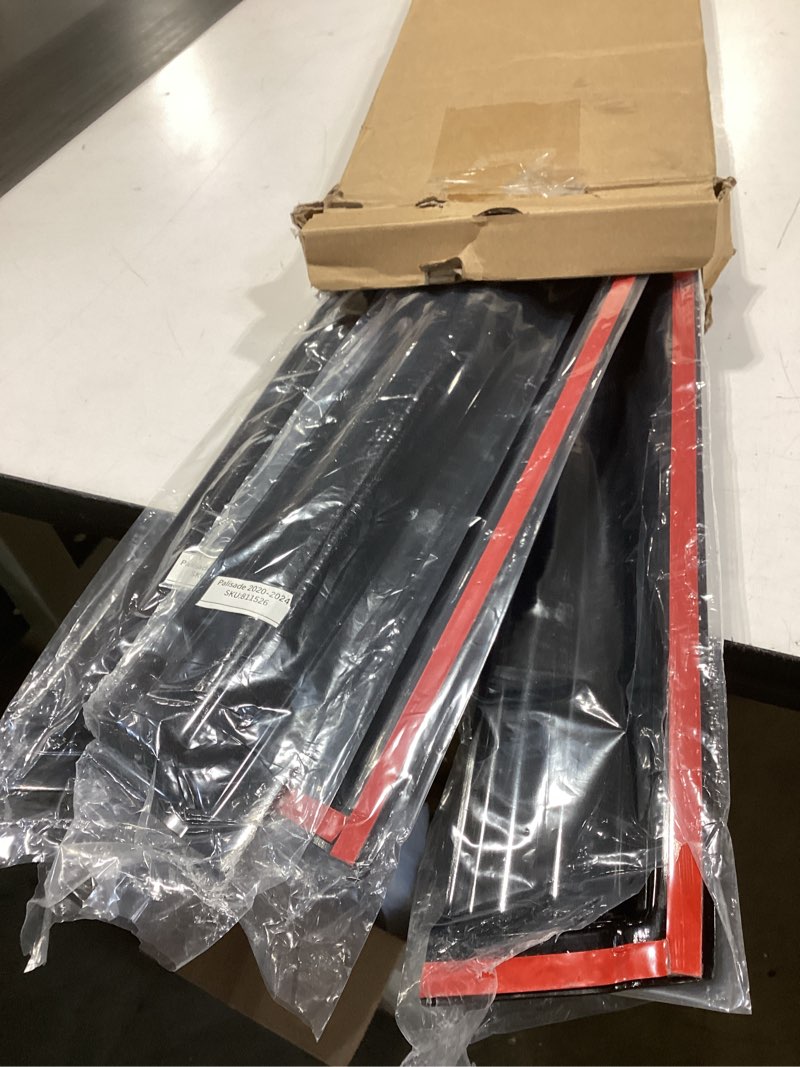 Condition photo showing Good Condition for IG Window Visor for Hyundai Palisade 2020-2024, Rain Guard Tape-On Extra Durable Sun Wind Side Vent 