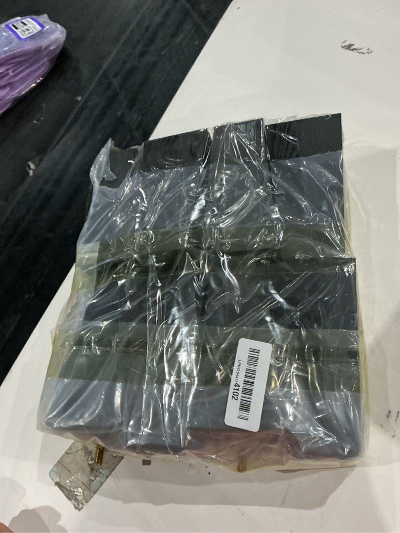 Condition photo showing As Is for turstin 8 pack 5.7 inch furniture legs plastic sofa couch legs square tapered feet sofa legs with m8 t-nuts screws for legs sofas chairs cabinets dressers beds, black 5.7 inches 8