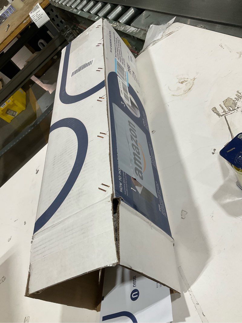 Condition photo showing Good Condition for hearth & harbor upholstered full headboard - easy assemble channel stitched headboard full size - wall mounted headboards with 3d soundproof wall panels peel & stick floating headboards, black full 11-black