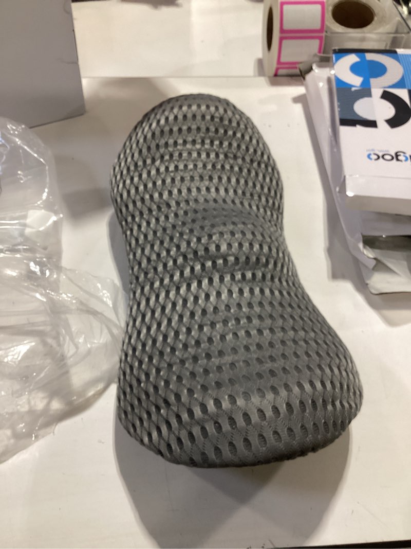 Condition photo showing Good Condition for Lumbar Support Pillow for Office Chair, Memory Foam Lumbar Pillow for Lower Back Pain Relief (Grey)