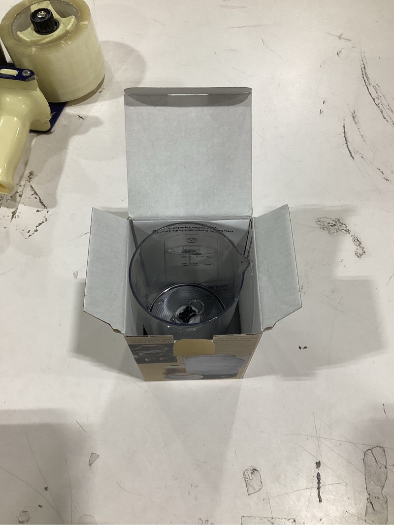 Condition photo showing Good Condition for electric milk frother, 9oz automatic cold foam maker coffee fother handheld-free, electric whisk drink mixer for lattes,cappuccinos,macchiato (ink black)