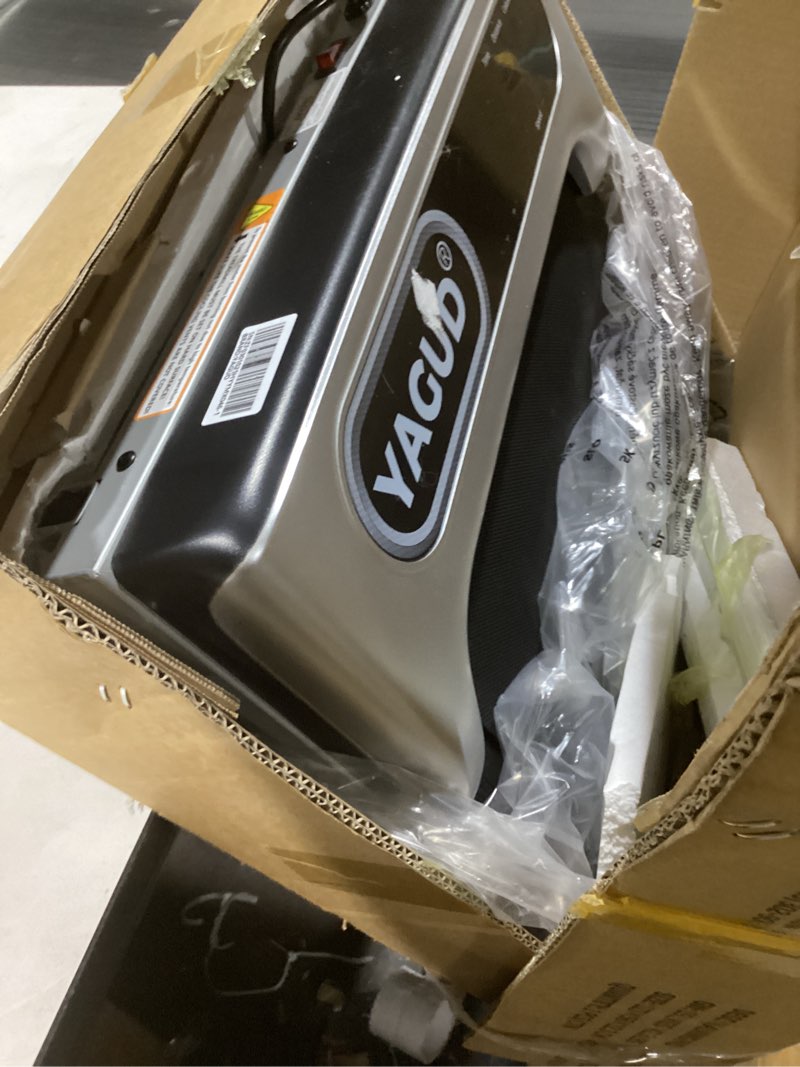 Condition photo showing As Is for Walking Pad, Under Desk Treadmill for Home and Office, 2.5 HP Portable Walking Jogging Running Machine with Remote Control and LED Display