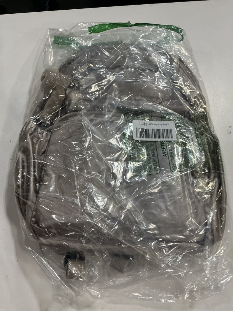 Condition photo showing New/Like New for kipling maisie metallic diaper backpack metallic glow