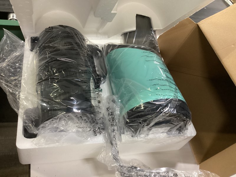 Condition photo showing New/Like New for Cold Press Juicer Machines, Slow Masticating Juicer with 5.3" Extra Large Feed Chute Fit Whole Fruits & Vegetables, Self Feeding Effortless for Batch Juicing, BPA Free 250W (BrightBlue,1.8L) Large BrightBlue