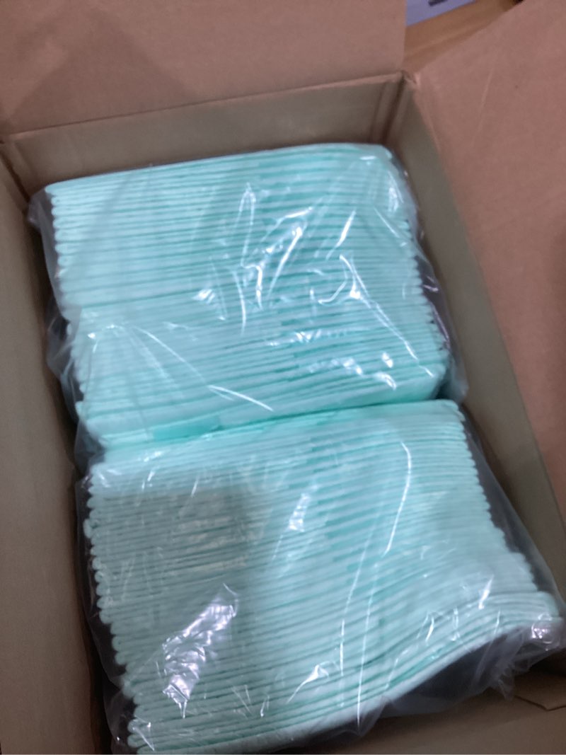 Condition photo showing Good Condition for disposable underpads 23"x36" xxl (50-count) green – leakproof, ultra absorbent incontinence bed pads for adults, kids, pets & seniors – disposable chux pee pads green 23" x 36"