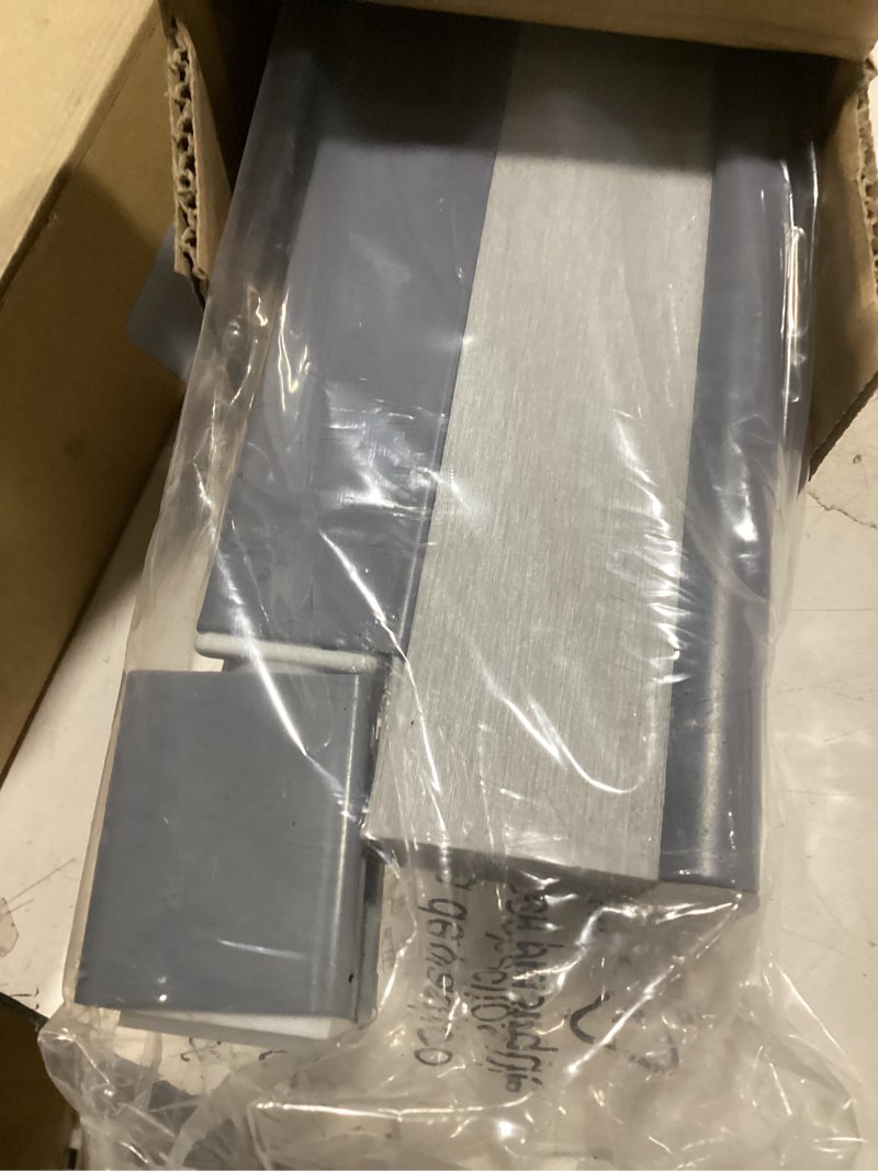 Condition photo showing Good Condition for LazBlinds Cordless Cellular Shades, No Tools No Drill Blackout Honeycomb Shades Pleated Blinds for Windows, 33.5'' W x 48'' H, Dark Grey Blackout-dark Grey 33 1/2'' W x 48'' H