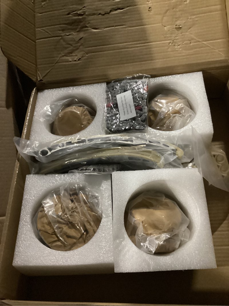 Condition photo showing New/Like New for 16 PCS Engine Timing Chain Kit Compatible with Hyundai Genesis,Coupe G70 G80 G90 Santa Fe Palisade Azera & Kia Cadenza K900 Stinger Sorento Sedona Telluride 3.3L 3.8L Replace# 24321-3L100 24350-3CGA1 2013-2021 3.3L 3.8L Compatible with Hyundai & Kia