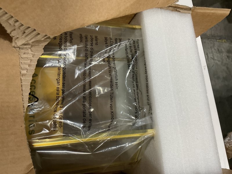 Condition photo showing New/Like New for NCYP 12.6" x 5.9" x 9" Wedding Cards Box with Slot and Lock, Glass Card Holder for Party Reception, Centerpiece, Home Decorative, Gold (Glass Box Only) Slot Length 7.3 Inches 12.6 x 5.9 x 9 inches Gold