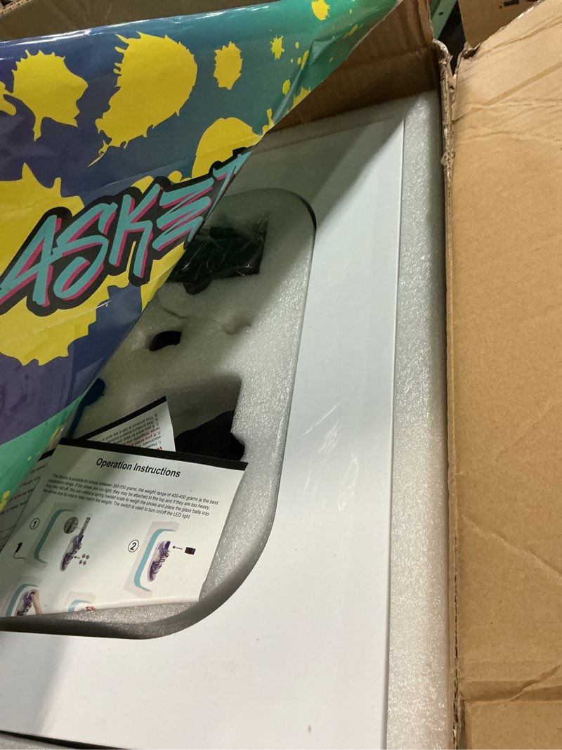 Condition photo showing Good Condition for Levitating Sneaker Display, Magnetic Floating Shoe Display Stand with 360° Auto Rotation & LED Light, Levitation Sneaker Holder Rack for Shoes Collector/Advertising Exhibition/Home Decoration, White