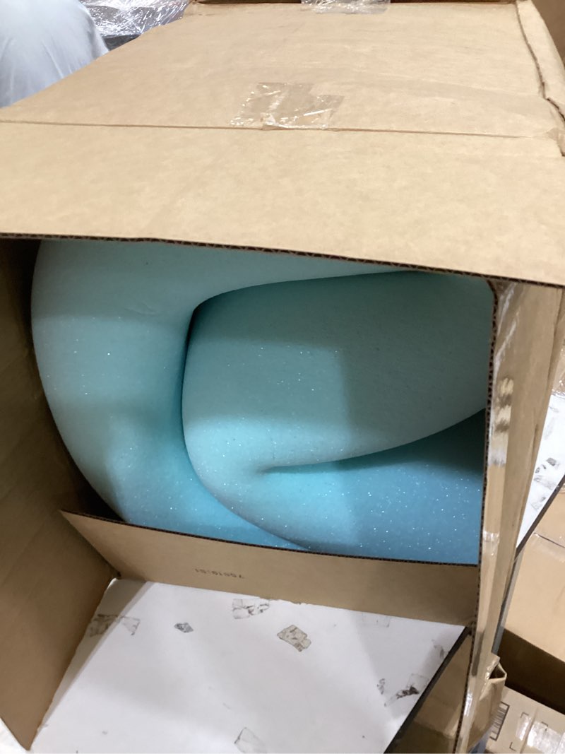 Condition photo showing As Is for LINENSPA Memory Foam Mattress Topper - 3 Inch Gel Infused Memory Foam - Plush Feel - Cooling and Pressure Relieving - CertiPUR Certified - Dorm Room Essentials - Queen Size