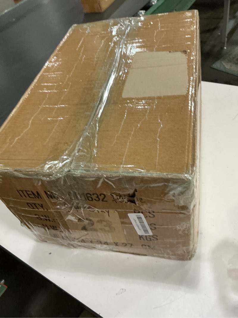 Condition photo showing As Is for Amazon Basics 8-Sheet Cross Cut Paper Shredder and Credit Card Shredder - Black 8 Sheet Black