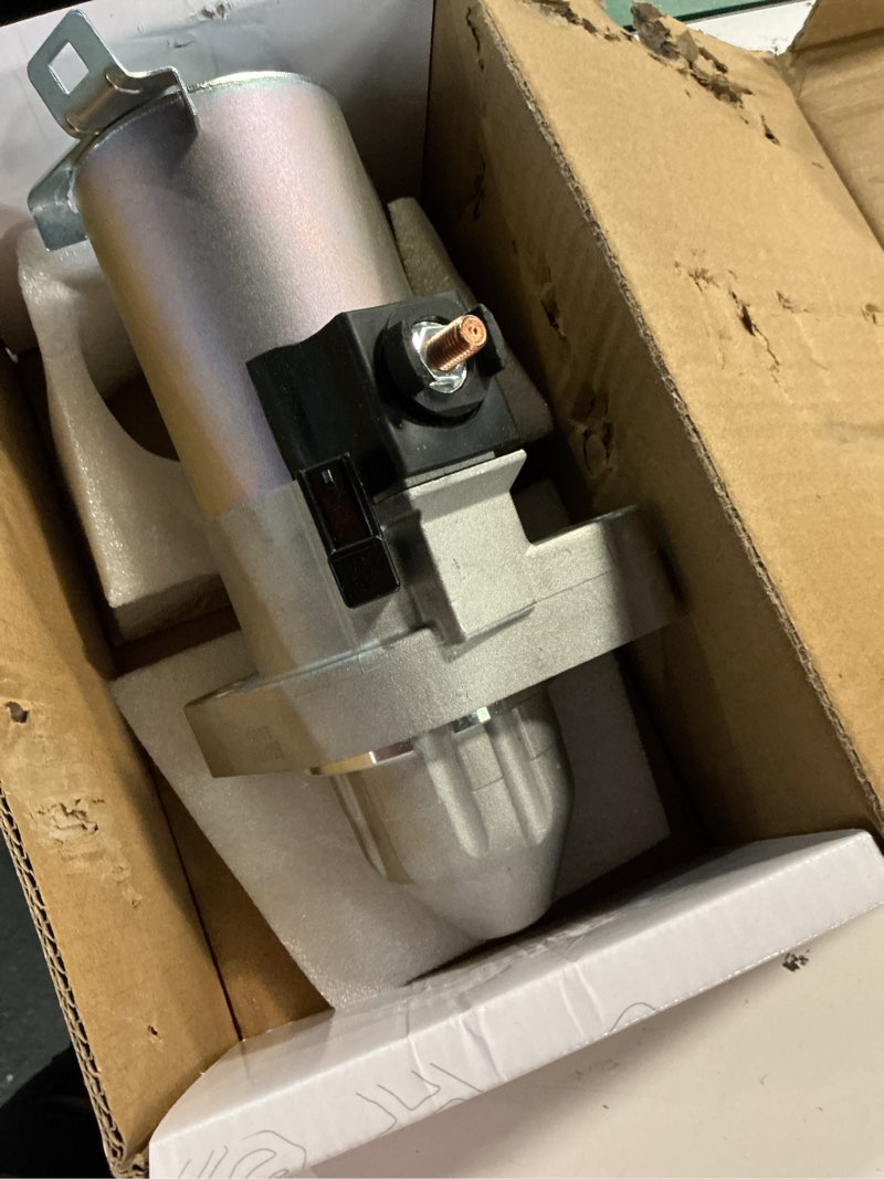 Condition photo showing Good Condition for 17960 new starter motor replacement for 2006-2012 honda accord 2.4, 2006-2011 civic si 2.0, 2007-2011 cr-v element, 2006-2014 acura tsx 2.4 csx l4 engine oe#: 17960n 31200r40a01 31200r41l01
