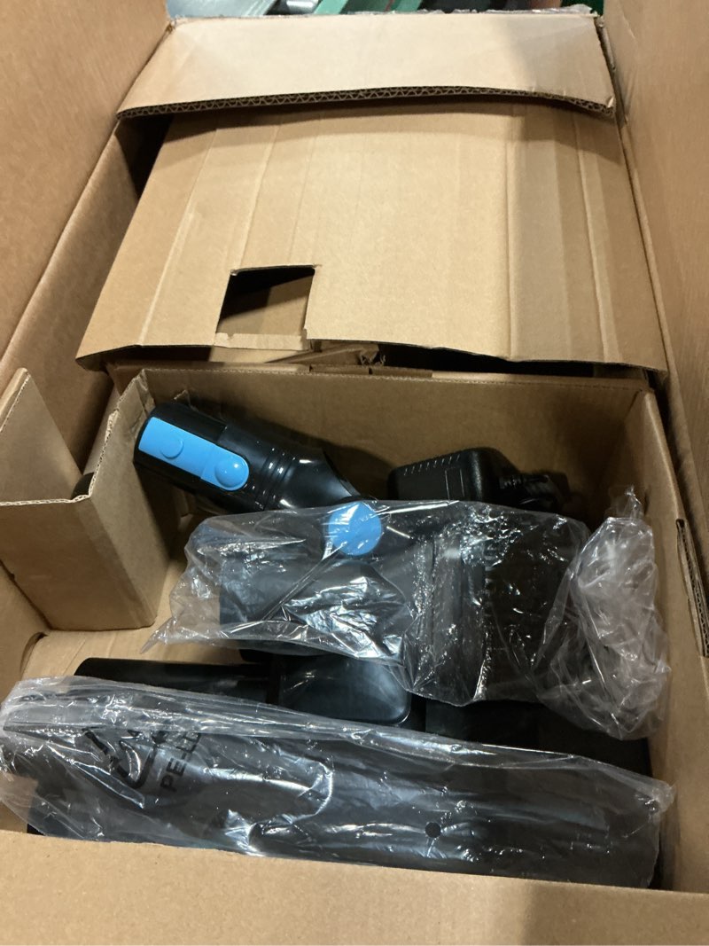 Condition photo showing Good Condition for newbulig cordless vacuum cleaner, lightweight stick vacuum for home with anti-tangle and led lights, powerful rechargeable wireless cleaners for hardwood floors carpet pet hair modern blue silver 11"*10"