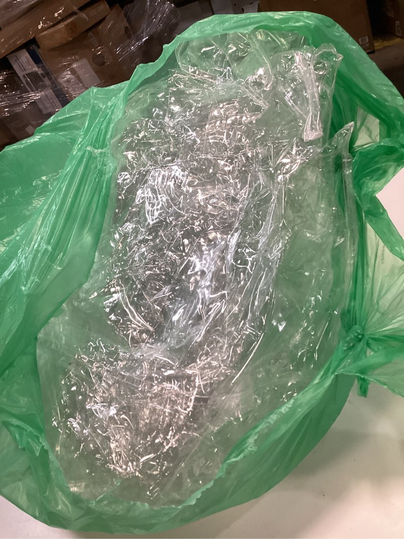 Condition photo showing As Is for wokire Clear Thicker Couch Cover Water Proof Sofa/Heavy Duty Couch Cover-Protection Against Cat Dog Clawing, Vinyl Sofa Slipover -for Storage and Moving Sofa-1 Pack