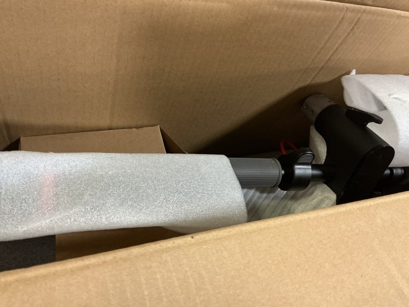 Condition photo showing New/Like New for Electric Scooter with 10in Pneumatic Tires, 10.2Ah Battery, 19 Miles, 350W Motor, 15.5MPH, 265lbs Max Load, APP Control, Cruise Control, Foldable E Scooter for Adults and Teens, UL2272 10in Tire/350W/19miles