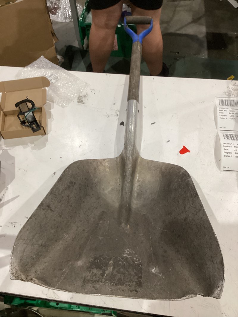 Condition photo showing As Is for kobalt wood d-handle scoop