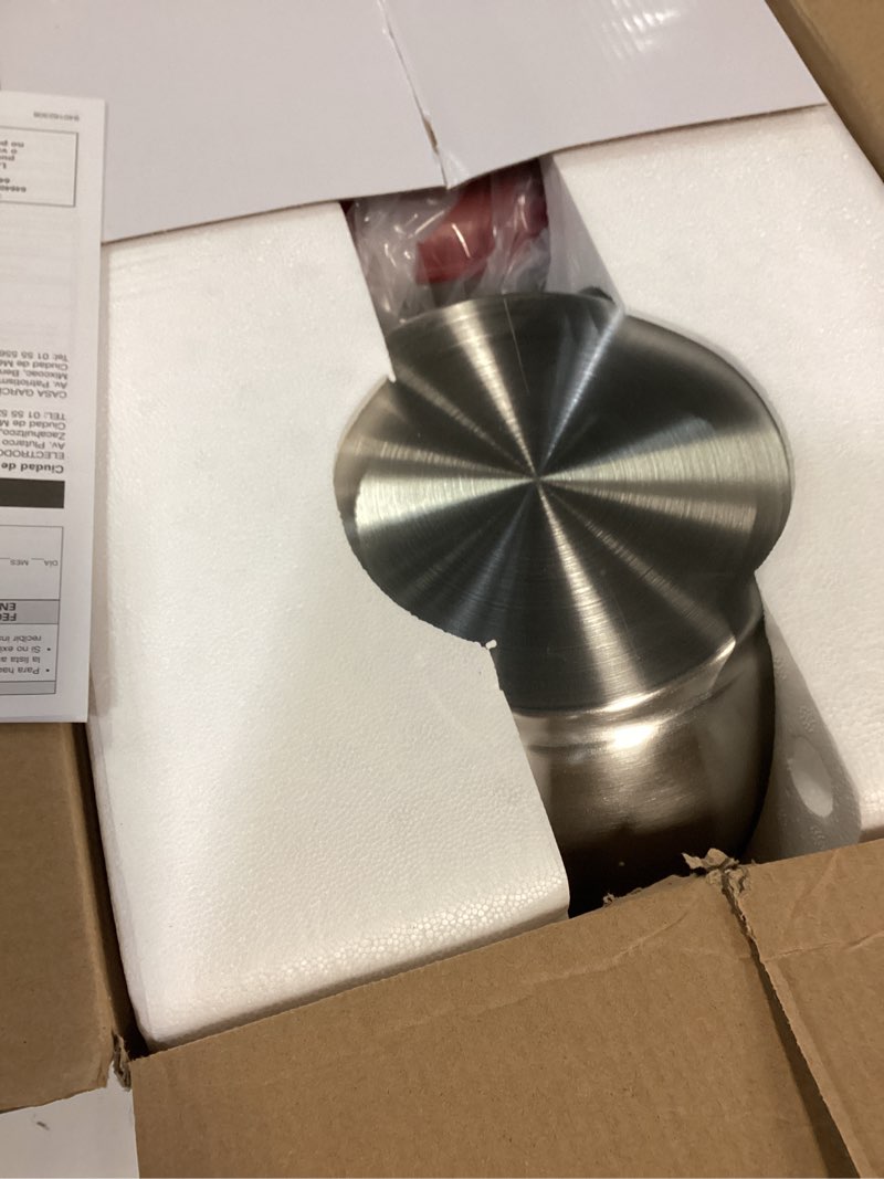 Condition photo showing New/Like New for hamilton beach classic stand and hand mixer, 4 quarts, 6 speeds with quickburst, bowl rest, 290 watts peak power, red (64654)