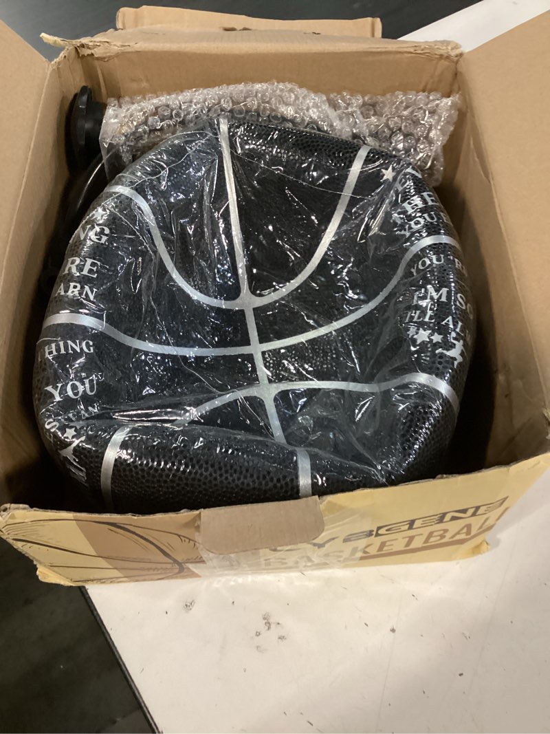 Condition photo showing Good Condition for engraved basketball to son from mom, personalized basketball gifts, with warm message from mom - i'll always be your biggest fan