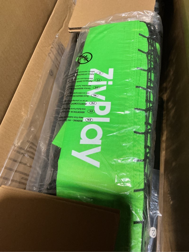 Condition photo showing Good Condition for lacrosse backstop net soccer basketball backstop net for backyard sport netting barrier ball stop net includes portable carry bag 2 sand bags 4 ground stakes 12 feet x 10 feet
