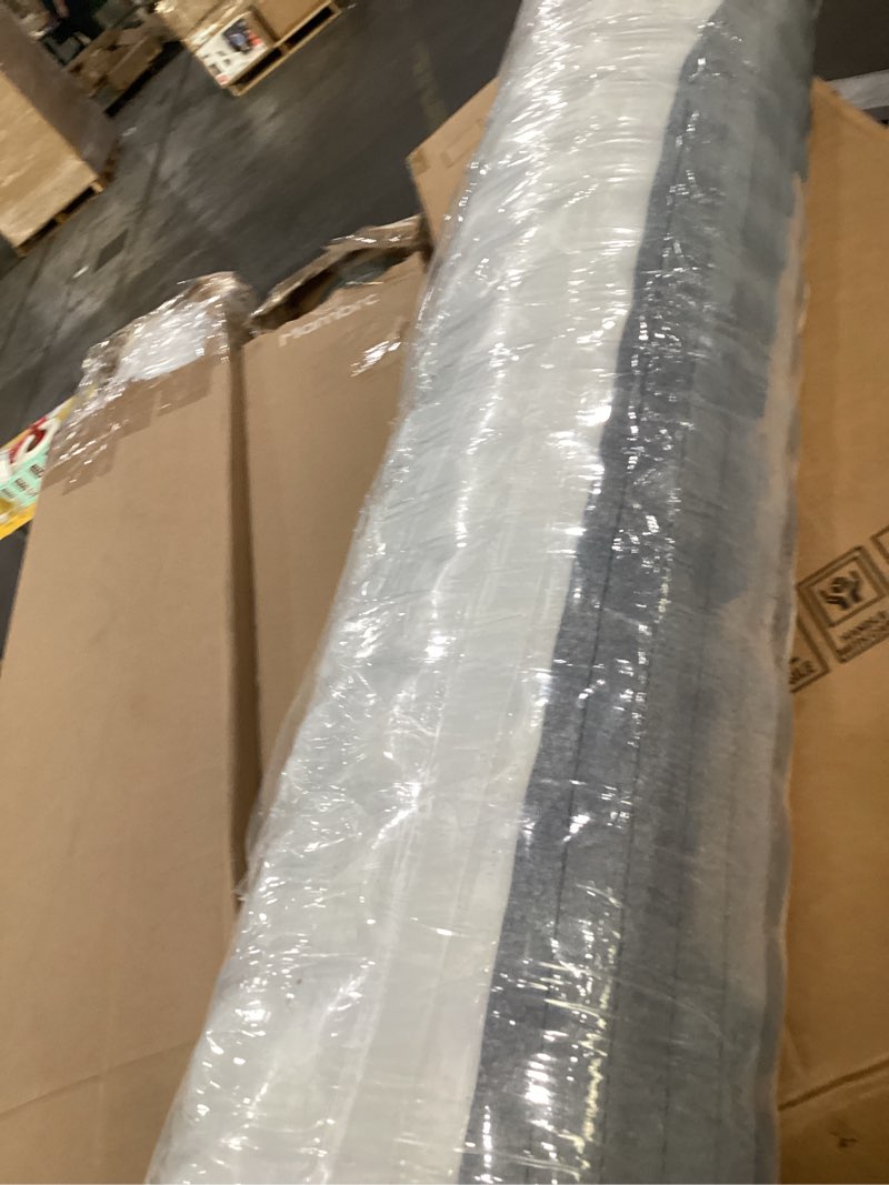 Condition photo showing As Is for vipcute queen mattress, 12 inch queen size mattresses, 12 inch hybrid pocketed coil mattress in a box with gel memory foam, medium firm