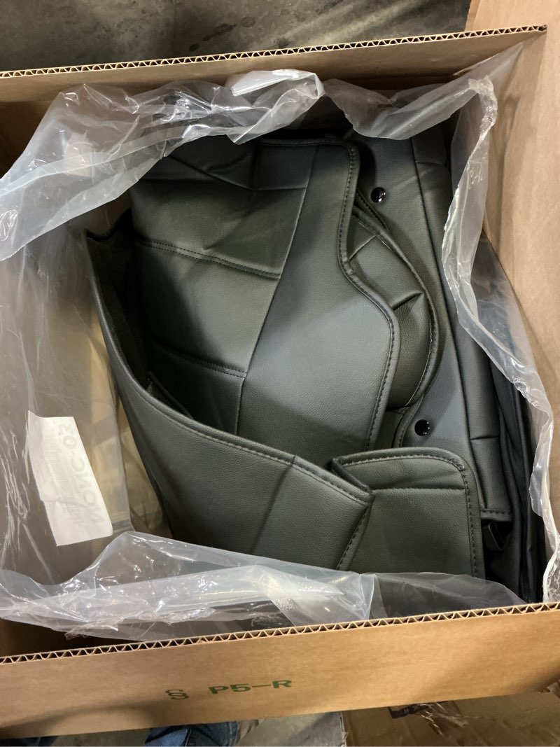 Condition photo showing Good Condition for Custom Seat Covers for Chevrolet Tahoe 2021-2025 2026 for Chevy Tahoe LT,Premier,LS,Z71,LTZ,RST,High Country: 7 Seats Full Set Faux Leather Seat Covers Tahoe Interior Accessories - Black Black 7 Seat Full Set