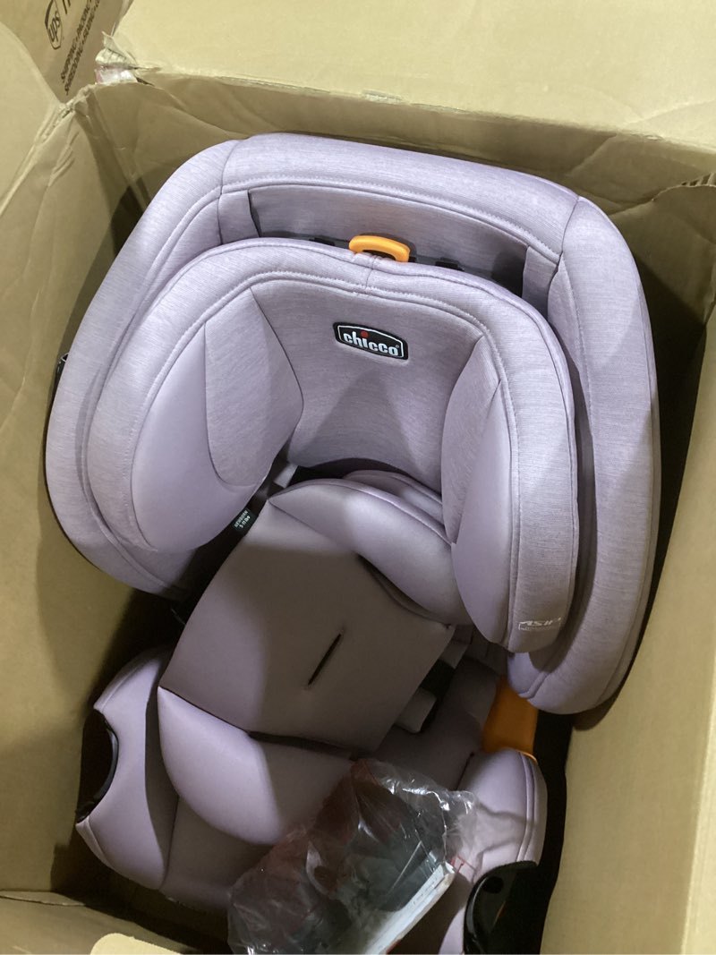 Condition photo showing Good Condition for chicco onefit lx cleartex all-in-one car seat with leverlock installation, slim design, convertible car seat, seat for infants and children 5-100 lbs | lupine/purple
