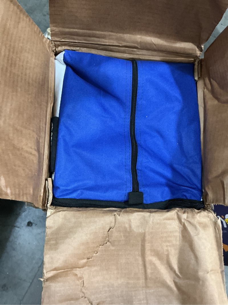 Condition photo showing Good Condition for napier sportz hatchback and small cuv tent 8'x8' waterproof camping tent with awning 4 person blue/grey car tent