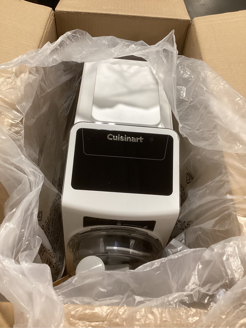 Condition photo showing As Is for Cuisinart 6-in-1 Slushy & Soft-Serve Maker, Ice Cream Maker Machine Makes Soft-Serve Ice Cream, Slushies, Sorbet and More, Quick-Freeze Chill Technology Maintains Perfect Temperature, ICE-200