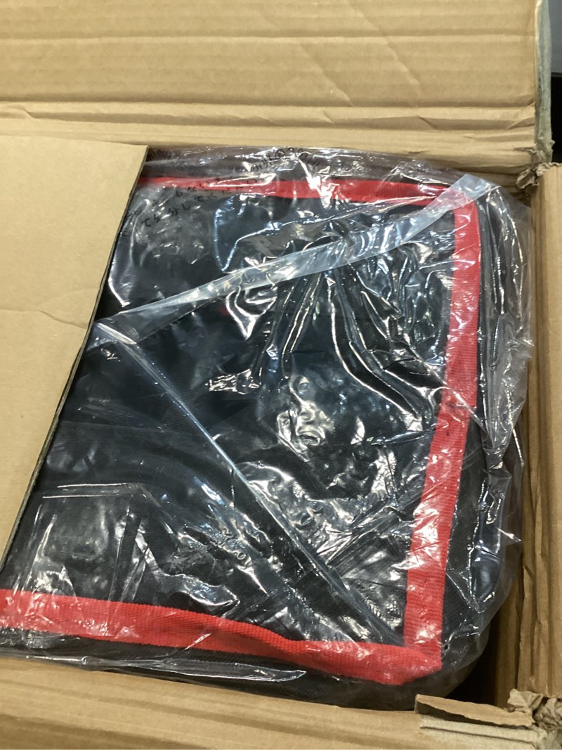 Condition photo showing Good Condition for Sekey 400L Double Decker Beach Wagon 50''L Extra-Long Extended Shelf, Collapsible Wagon Cart with 500lbs Capacity, Heavy Duty Folding Wagon All-Terrain Wheels for Camping, Sports, Garden. Red&Black