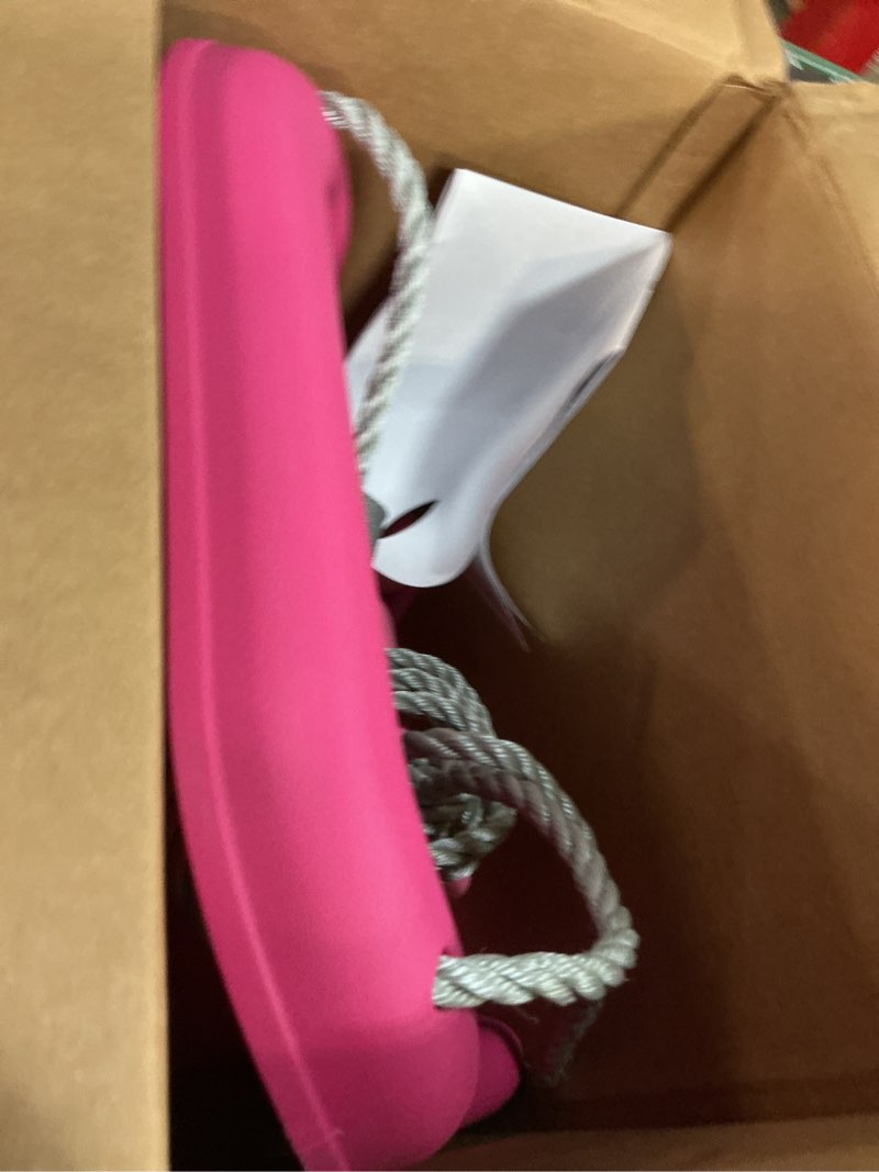Condition photo showing Good Condition for little tikes 2-in-1 snug 'n secure swing magenta magenta swing