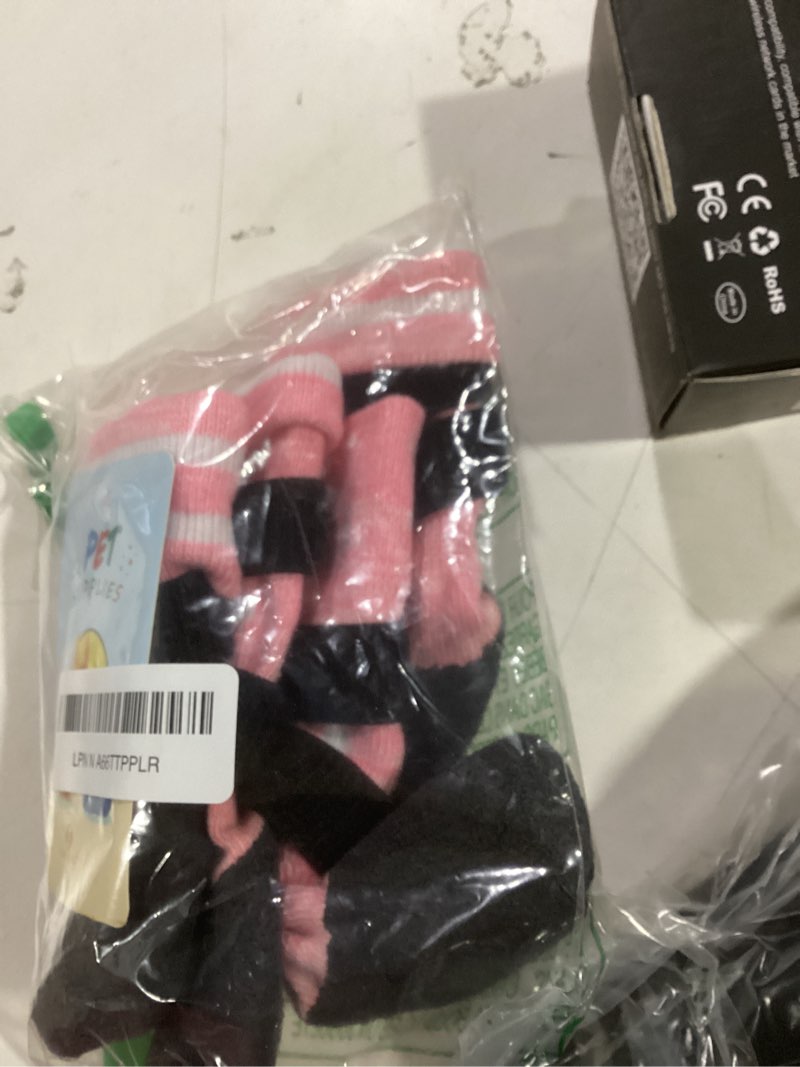 Condition photo showing Good Condition for KOOLTAIL Anti Slip Dog Socks to Prevent Licking Paws for Hot/Clod Pavement,Waterproof Long Snow Dog 