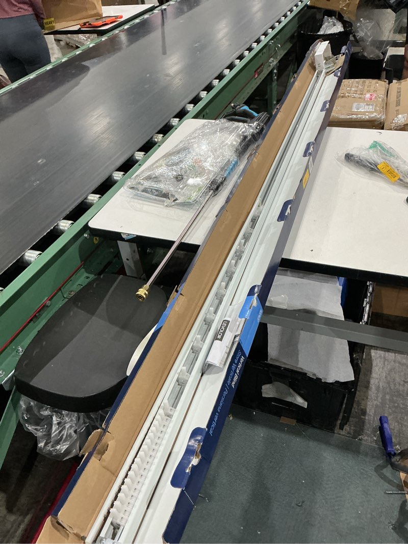 Condition photo showing As Is for levolor trim+go 13-piece vertical blind head rail