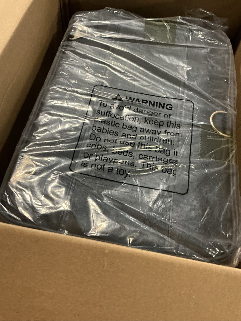 Condition photo showing New/Like New for Chomeiu Makeup Bag with LED Mirror, Large Train Case for Makeup Artists, 16.2 inches Travel Professional Cosmetic Organizer with Light Up Mirror, 3 Color Lights, Brush Holder & Shoulder Strap (Black) Large 01-Black